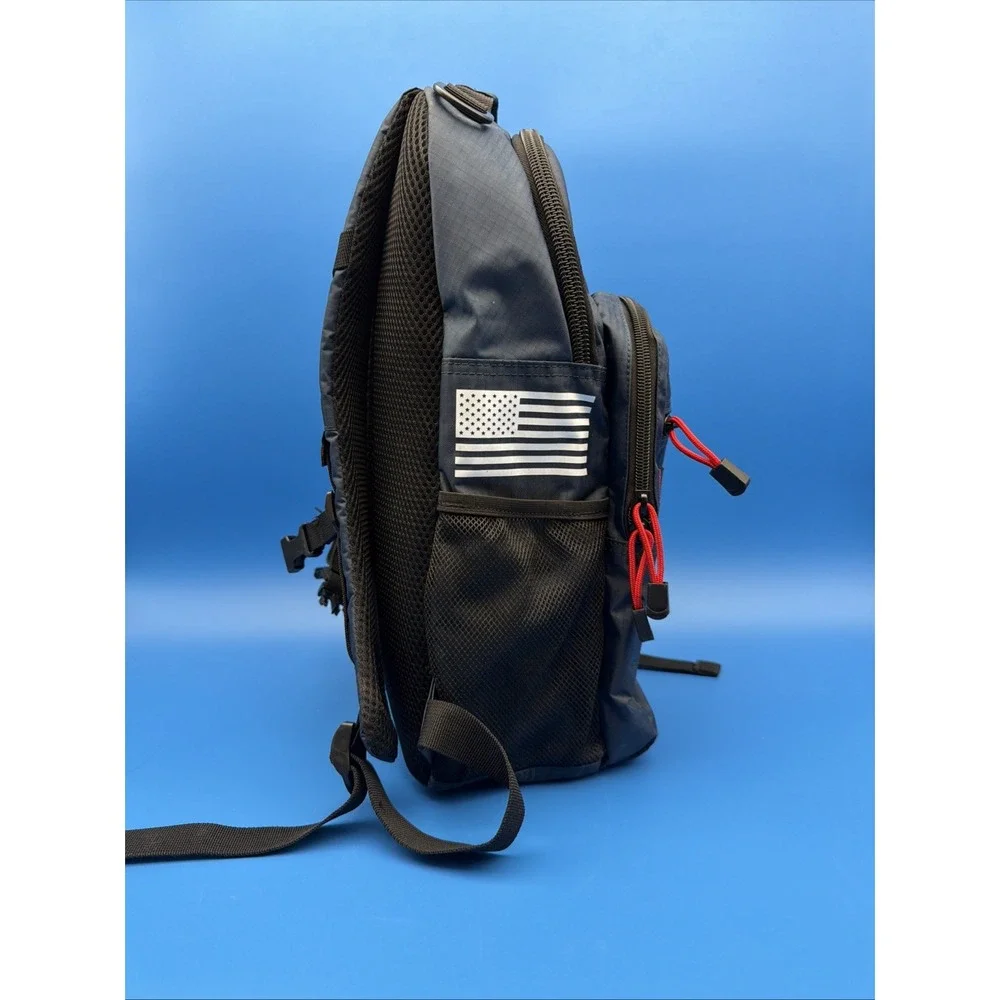 Lew's 3700 Tackle Backpack American Hero W/ Utility Box Fishing Gear Blue